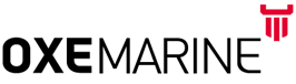 Logotyp för OXE Marine - referensprojekt.